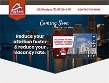 Tablet Screenshot of paylessapartments.com